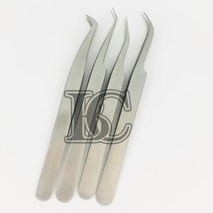 แหนบคีบขนตาปลอมทำจากสเตนเลสสีเขียวแบบใช้มือทดสอบ - Product Image 6