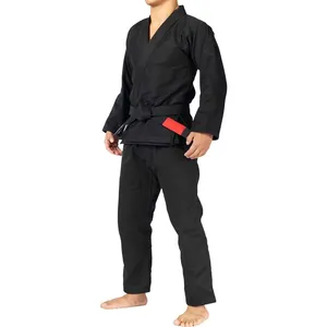 Toptan özel Logo erkek rahat rahat hızlı kuru nefes hafif Kimono jiu-jitsu Gi BJJ Kimono üniforma