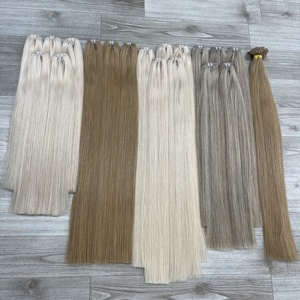 Recién llegado, paquete de pelo liso de hueso más vendido, cabello de trama Genius Virgen sin procesar, pelucas brasileñas vietnamitas incluidas - Product Image 3