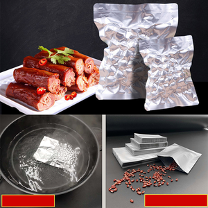 Sacs en aluminium pour aliments Sacs à cornue Sous vide en ligne Sac en aluminium blanc Emballage de <span class=keywords><strong>riz</strong></span> - Product Image 2