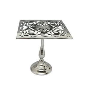 Nouveau design, table basse décorative classique en aluminium avec table d'appoint polie brillante pour table décorative de fête de mariage - Product Image 3