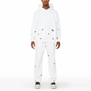 Nuevo diseño, precio al por mayor, chándales Acampanados para hombres a la venta, producto de tendencia superior, diseño de logotipo personalizado, chándales Acampanados para hombres - Product Image 1