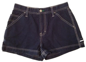 Short en jean de base en coton coupe ample hommes court dames Shorts deux poches Denim court longueur femmes court - Product Image 3