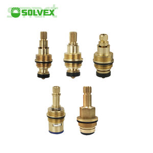 Cartouches modernes SOLVEX, corps en laiton, demi-<span class=keywords><strong>tour</strong></span>, quart <span class=keywords><strong>de</strong></span> <span class=keywords><strong>tour</strong></span> et <span class=keywords><strong>tour</strong></span> complet, rondelle en silicone pour salle <span class=keywords><strong>de</strong></span> bain et cuisine - Product Image 1