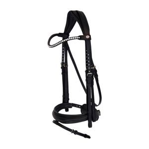 2022 equipo ecuestre Elite de alta calidad brida negra Premium para caballos productos de caballos de alta calidad - Product Image 3