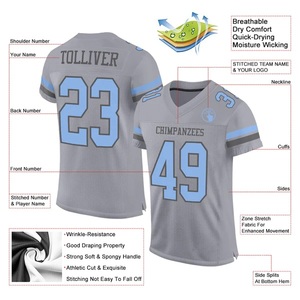 Ensemble de maillots de football personnalisés à séchage rapide pour hommes, nouveaux vêtements d'entraînement d'équipe de football sublimés - Product Image 6