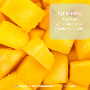Trozos de dados de mango IQF al por mayor Mango de Vietnam congelado - Product Image 1