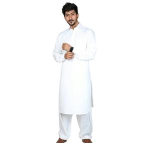 Shalwar Kameez respirant de qualité supérieure, dernier style, pour hommes, vente en gros, Salwar Kameez personnalisé, robe Punjabi - Product Image 4