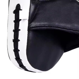 Factory Hot Sales Leather Training Boxing Focus Mitts High Quality <b>Cheap</b> Boxing Focus <b>Pads</b> Leather Boxing Focus <b>Pads</b> - Product Image 2