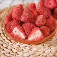 Veganistische Gevriesdroogde Aardbeienstukjes Natuurlijke Smaak Gezonde Droge Aardbeien Door Top Vietnamfabriek
