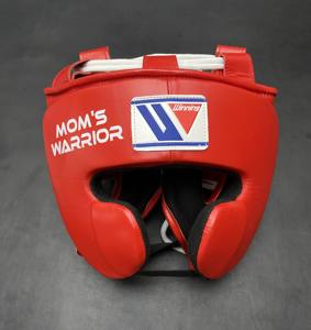 Protège-tête de boxe en cuir personnalisable de haute qualité accessoire d'entraînement gagnant au poignet lacé pour les poignées de Fitness d'arts martiaux - Product Image 3