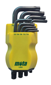 Set di chiavi Torx corte da 9 pezzi (Mota LR91) - Product Image 1