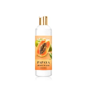 Bagnoschiuma idratante per donne e uomini Formula Gel doccia biodegradabile realizzata con Papaya Gel doccia da bagno da 8.45 once