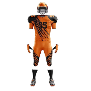 Venta caliente proveedor OEM impresión profesional uniforme de fútbol personalizado sublimado camiseta de fútbol americano - Product Image 1