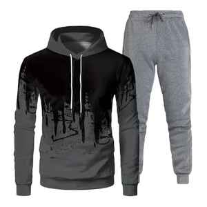 Chándales Deportivos de Invierno para Hombre, Estampados Sólidos Multicolores, Personalizados al por Mayor, Precio Razonable, Chándal Deportivo de Primera Calidad - Product Image 3