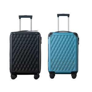 ชุดกระเป๋าเดินทาง3ชิ้นกระเป๋าเดินทาง2101 PC ผิวเรียบและแข็งแรงสำหรับผู้หญิงกระเป๋าเดินทางมียี่ห้อแบบส่วนตัวพร้อมล้อแขวน - Product Image 1