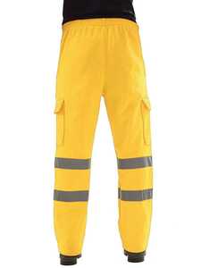 Pantalones de Trabajo Resistentes Personalizados de Poliéster con Certificación CE, Cintas Reflectantes de Alta Visibilidad, Cómodos Pantalones de Trabajo de Construcción - Product Image 6