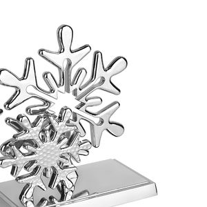 ชุดเครื่องประดับคริสต์มาสแบบกวางสีเงิน2ชิ้นของตกแต่งแบบอินเดีย - Product Image 4