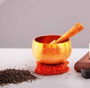 ชามโลหะร้องเพลงญี่ปุ่นชามทองทำมือสำหรับการทำสมาธิ - Product Image 5