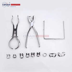 Juego de fórceps de extracción de dientes dentales de 8 piezas de alta calidad, instrumentos de cirugía Oral de acero inoxidable, accesorios de taladro Dental - Product Image 2