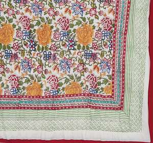 Edredones Kantha de algodón 100% de alta calidad hechos a medida, Patchwork, tamaños surtidos, decoración del hogar para tiendas, coníferas impresas - Product Image 5