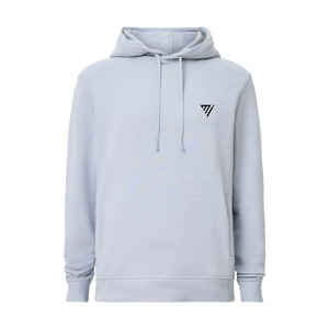 Wholesale Customized Men Solid Color Thermal Hoodie High Quality Drop Shoulder Breathable Men Hoodie - Product Image 1