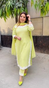 LO ÚLTIMO NUEVO DISEÑADOR PARTY WEAR FANCY TOP CON DUPATTA - Product Image 3