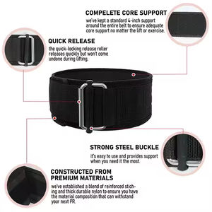 เข็มขัดยกน้ำหนักทำจากนีโอพรีนกันน้ำกันลื่นสำหรับงานหนักดีไซน์ตามสั่ง - Product Image 5