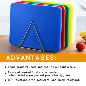 <span class=keywords><strong>Planche</strong></span> <span class=keywords><strong>à</strong></span> <span class=keywords><strong>découper</strong></span> en PE haute résistance pour les environnements de transformation de la viande, de la volaille et des fruits de mer - Product Image 3