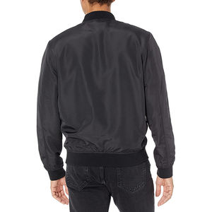 Vente en gros de nouvelles vestes de bombardier d'hiver de mode pour hommes veste Letterman personnalisée col montant fermeture éclair respirant vente chaude vierge - Product Image 5