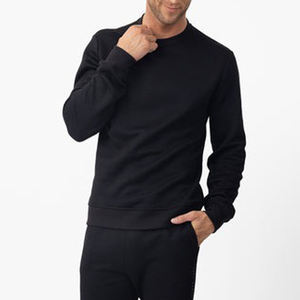 Sudadera con Capucha y Cierre de Cremallera de un Cuarto para Hombre, Corte Regular, Algodón Sólido, con Logotipo Bordado Personalizado, Sudadera de Invierno Personalizada - Product Image 3