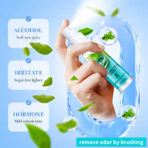 สเปรย์ระงับกลิ่นปากมิ้นท์ 2 แพ็ค ลมหายใจสดชื่นใน 3 วินาที ปราศจากแอลกอฮอล์ กลิ่นหอมอ่อนๆ 15 มล. พกพาสะดวกสำหรับการเดินทาง - Product Image 6