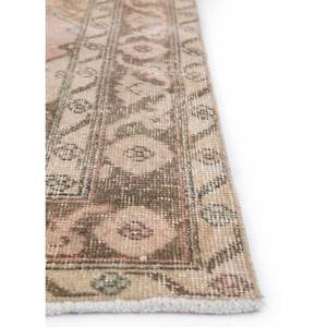 Alfombras de Lana Anudadas a Mano en Rosa y Morado Vintage, Modelo Pae-126, Rectangulares con Motivos de Medallón para Pasillos, Salas de Estar Juveniles, Alfombras Jaipur US - Product Image 4