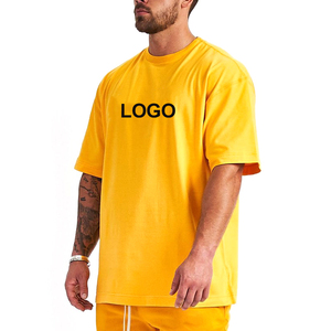 Camiseta Antibacteriana 100% Algodón de Primera Calidad para Hombre, Corte Holgado, Logotipo Estampado, Uso Diario Informal, el Mejor Diseño - Product Image 2
