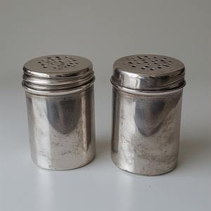 Molinillo de sal y pimienta de acero inoxidable de primera calidad, acabado de doble tono martillado, diseño moderno, respetuoso con el medio ambiente, artesano duradero hecho a mano para - Product Image 5