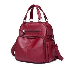 Mochila de Cuero con Acabado Vintage Bravyn - Product Image 2