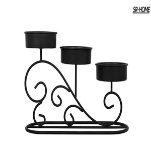 Chandelier à plusieurs branches en métal avec bras en forme d'étoile, décoration écologique pour la maison pour Noël - Product Image 5