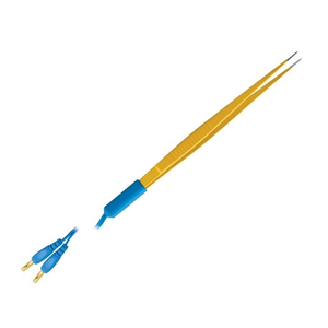 Pinzas de coagulación bipolares médicas personalizables Abrazadera de plástico de acero inoxidable Fuente de alimentación manual Característica antiadherente - Product Image 2