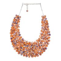 Collier ras du cou tendance pour enfants, fait main, perles de cristal bohèmes, grandes chaînes massives, pour anniversaire et événements spéciaux