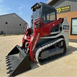 รถตักล้อยาง Takeuchi TL10 เครื่องยนต์ Kubota แบบมีห้องโดยสาร พร้อมเกียร์ PLC ลูกปืนและปั๊ม  ขาย ประสิทธิภาพสูง - Product Image 1