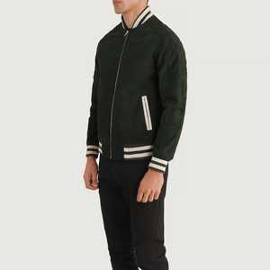 Chaqueta Wilvath Varsity de calidad superior para hombre, tipo de cierre, bolsillos con botones, chaqueta Letterman College Baseball Bomber Varsity - Product Image 5