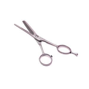 Tijeras de adelgazamiento de peluquero profesional de alta calidad 6CR13 hoja de acero inoxidable mango de acero inoxidable afilado para diestros - Product Image 4