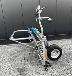 รถพ่วงมอเตอร์ไซค์แบบพับได้ วัสดุอัลลอยด์ สำหรับบรรทุกจักรยานและ ATV - Product Image 2
