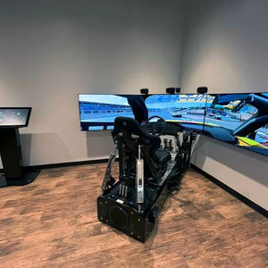 Simulateurs de course Pro II de qualité supérieure, 100 % neufs, dotés de fonctions de simulation de jeu riches en fonctionnalités avec technologie de moteur à vibration. - Product Image 1