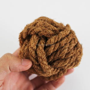 Juguete para Perros de Cáscara de Coco Natural, Venta al Por Mayor de Fabricante Vietnamita, Pelota Resistente para Masticar, Entrenamiento, Alivio del Estrés y Ejercicio Diario - Product Image 3