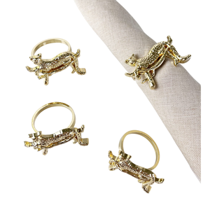 New Antique thiết kế ốc kim loại khăn ăn Nhẫn Set của 4 màu đen khăn ăn chủ hoàn hảo Bảng Mô tổ chức cho khách sạn nhà Nguồn cung cấp - Product Image 6