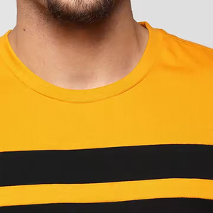 2025 nouveau Style mode vêtements hommes à manches courtes t-shirt 100% coton hommes col rond plaine hommes t-shirts - Product Image 4