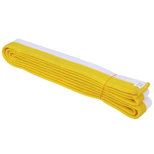 Ensemble de ceintures d'arts martiaux professionnelles 100% coton motif solide ceinture de protection avant pour karaté Judo Taekwondo Jiu Jitsu - Product Image 5