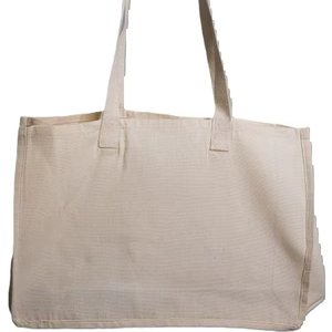 Customizable 100% Organic Cotton Tote <b>Bag</b> Reusable Zipper Closure Eco-Friendly Fashion Natural <b>Canvas</b> Custom Promotional <b>Bags</b> - Product Image 5