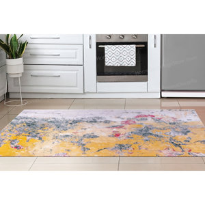 Alfombra Estampada de Diseño Vintage - Alfombras Modernas para Salón y Loft, Alfombra de Terciopelo de Lujo - Product Image 1